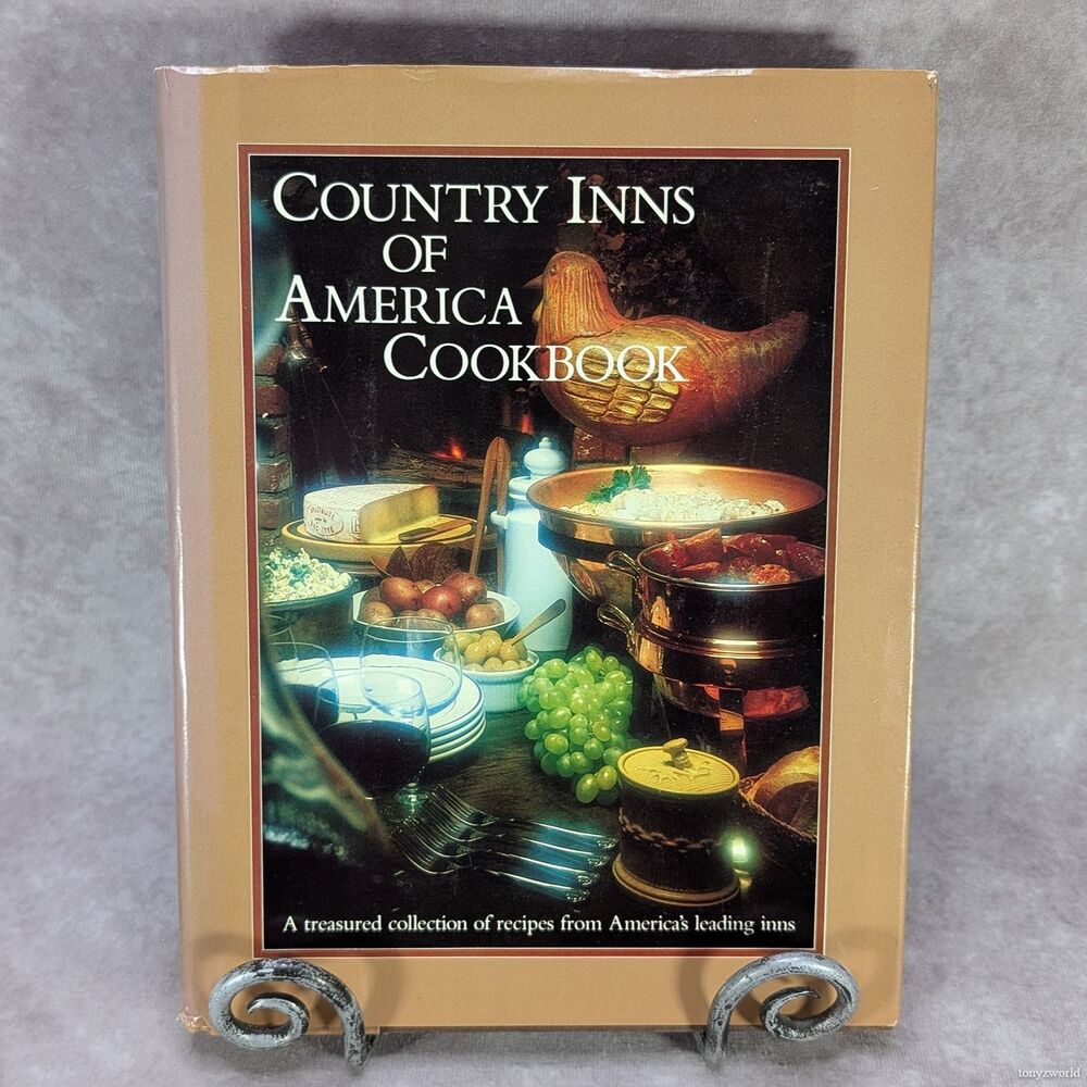 Vintage Country Inns of America Cookbook Illustrated 1982 1st Edition